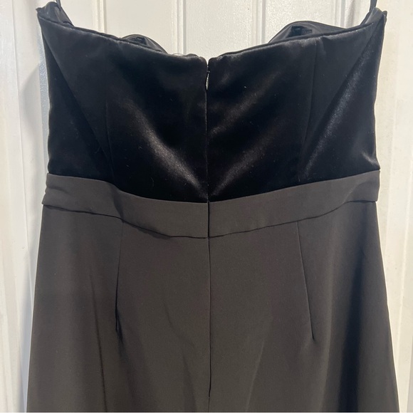 White House Black Market Elegant Black Strapless Jumpsuit. Size 4. - Picture 9 of 14